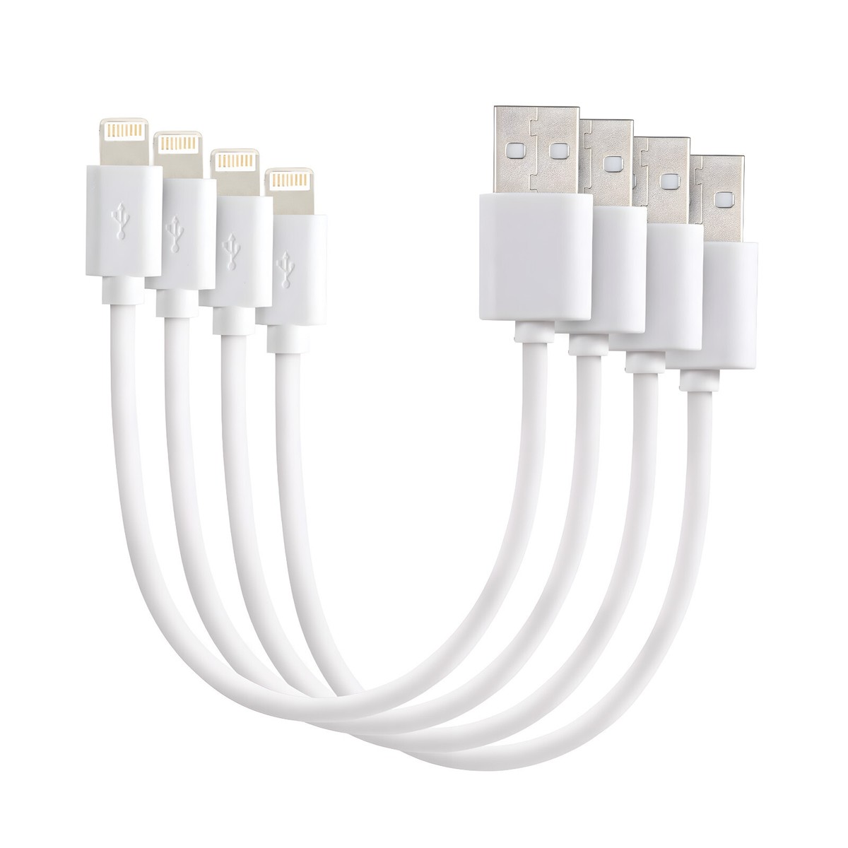 Pcs Short USB Charging Lead Cable for Apple CarPlay iPhone 13 14