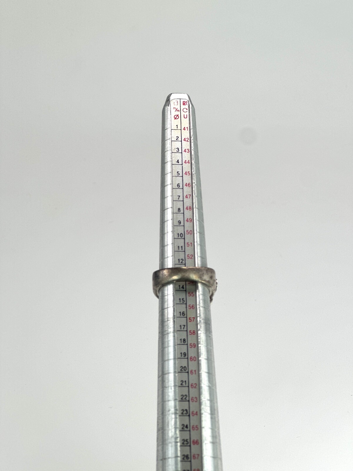 Ring silver 925 sterling solid noble gem modern d… - image 8