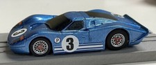 Decal kit for AFX GT40 MK IV HO slot car body Blue 3 NO BODY DECALS ONLY