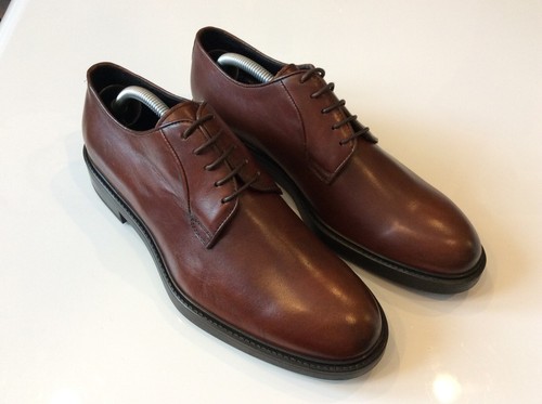 Oxford To Boot New York para hombre de cuero coñac fiordo con cordones talla 9 - Imagen 1 de 7