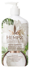 HEMPZ WHITE GARDENIA  COCONUT PALM BODY MOISTURIZER 17OZ