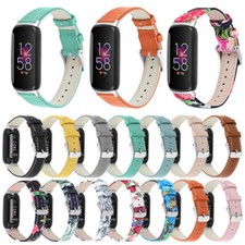 For Fitbit Inspire 3 Slim Genuine Leather Wristband Band Replacement Strap