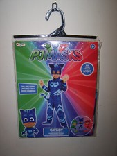 NEW PJ MASKS BLUE CATBOY HALLOWEEN COSTUME SIZE S/P 2T NIP DRESS UP DISGUISE