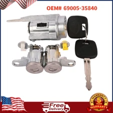 MATCHED SAME KEYS FOR 95-03 TACOMA NEW DOOR LOCK & IGNITION LOCK CYLINDER SET