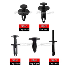 50 Clips Bumper Fender Fascia Retainer Assortment Kit For Chrysler 300 2005-2010