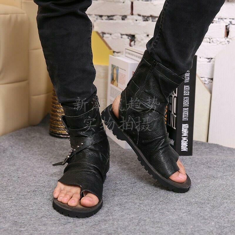 Open Toe Gladiator Sandals Boots 