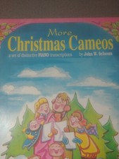 "More Christmas Cameos" Vintage Piano Sheet Music Book by John W. Schaum