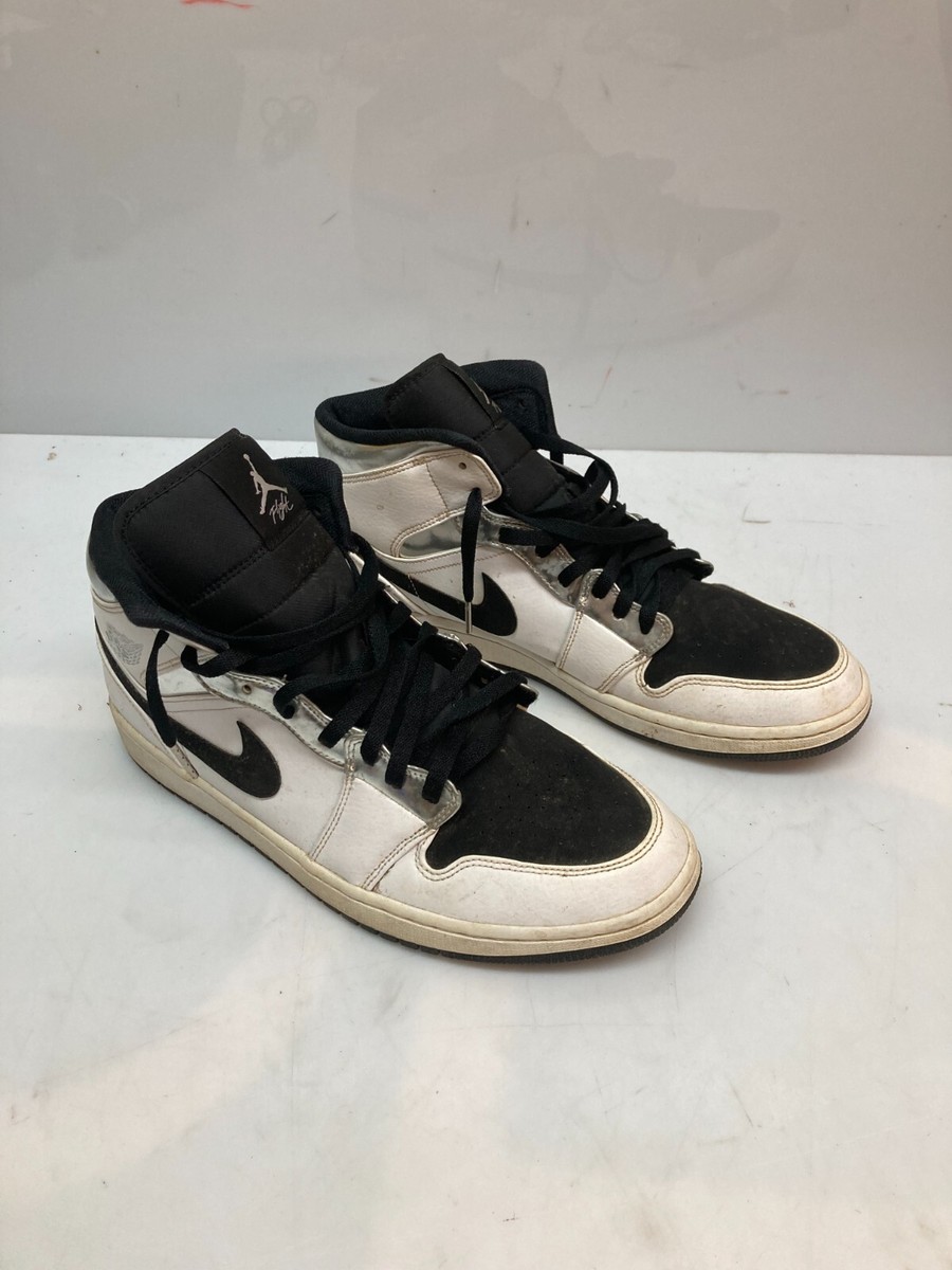 AIR JORDAN RETRO MID OG THINK 16 KAWHI WHITE SILVER BLACK 554724-121 SZ 