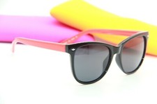 NEW STELLA MCCARTNEY KIDS SK 0038S 008 BLACK RED SUNGLASSES AUTHENTIC RX 48-15