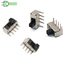 SS12F23 SPDT Przełącznik ślizgowy do montażu na pcb 2-pak Dostępny w bardzo dobrym stanie VG2 VG3 VG4 VG5