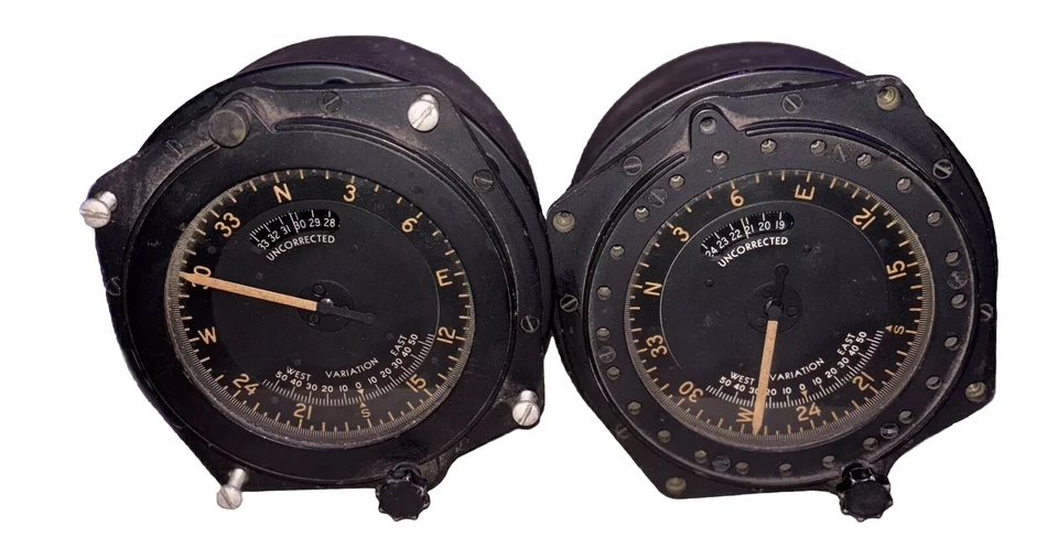 Antiguo girosco direccional militar Cessna Foto 2 de 4