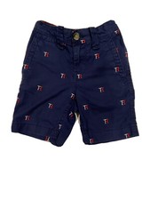 Tommy Hilfiger Boys Shorts Blue Size 4T Vintage EUC Cute 