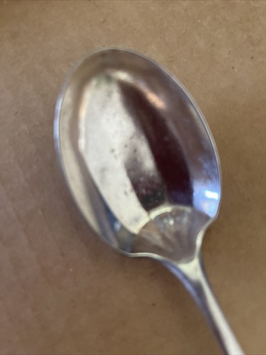 6” Community Plate Sugar Or Jam Spoon, Silver Plate,panelled - Picture 2 of 4