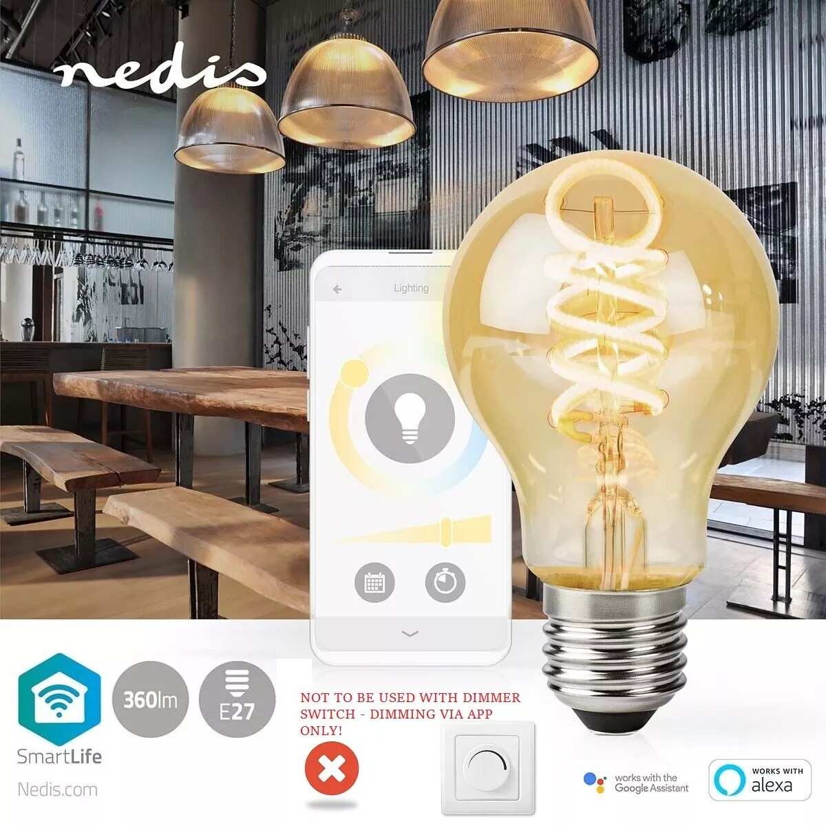Nedis smartlife e27 deals