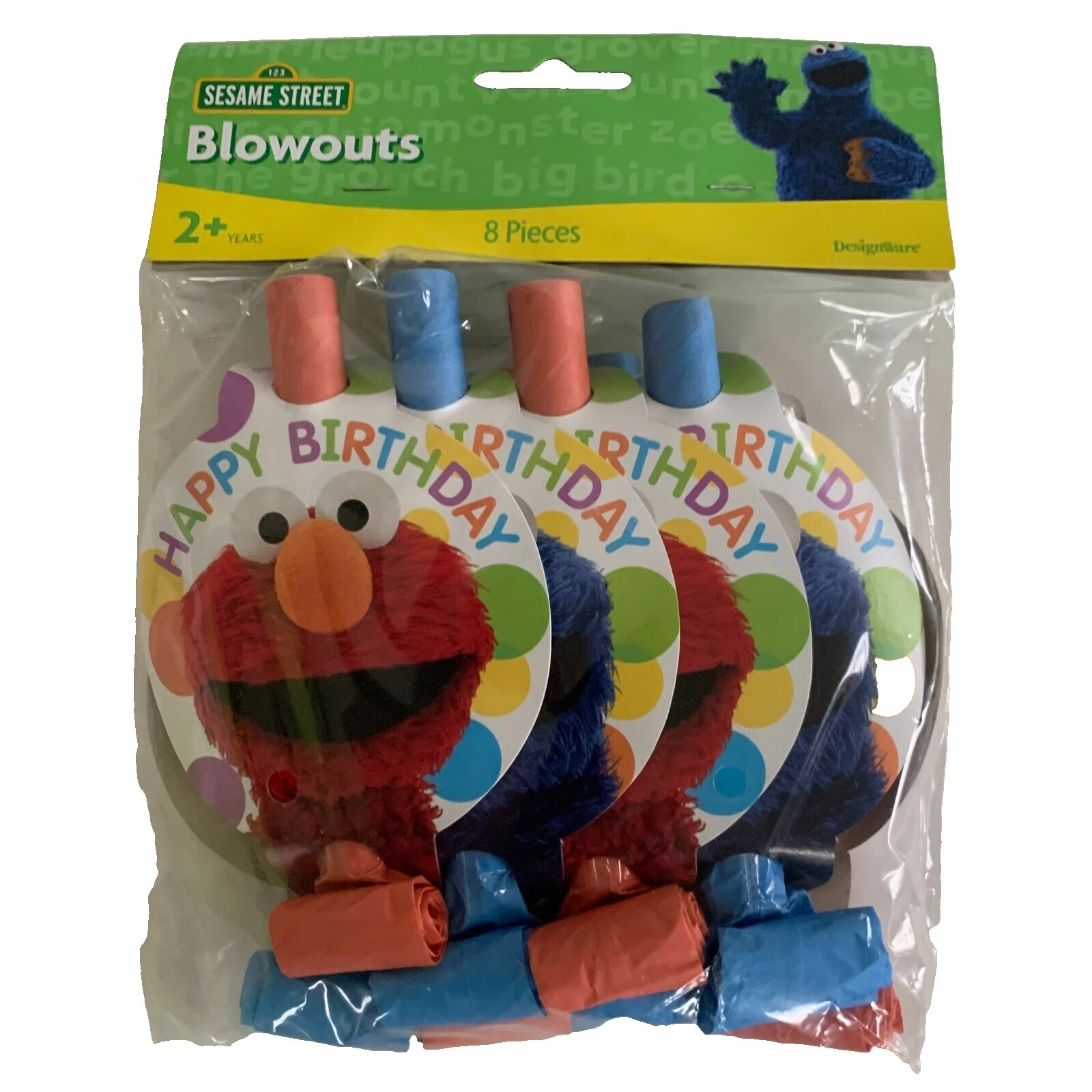 ELMO Sesame Street Party Favors & Bolsa Rellenos