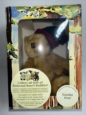 Eureka Pete Collectible Stuffed Teddy Bear 2000 Mervyns California Exclusive