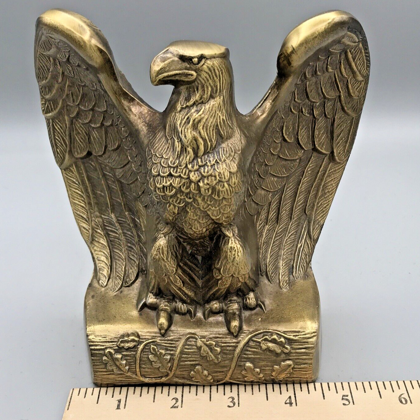 VTG Metal Eagle Bookends Set of 2 Park Sherman American Patriotic READ DETAILS