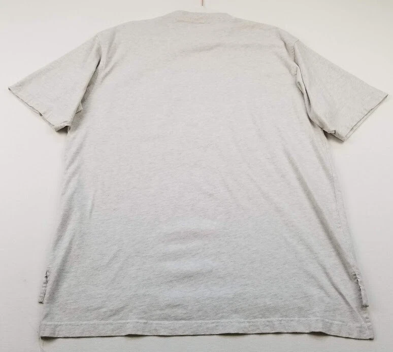 Haggar Ultimate T Shirt Men’s Large L Heather Gray Short Sleeves Pocket Stretch - Image 3 of 4