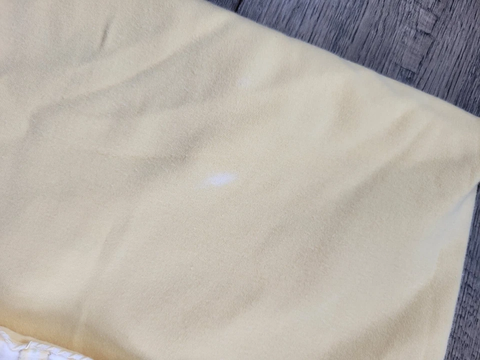 Linda manta para bebé niña niño vintage Gymboree amarillo búho Hoo Whoo's Foto 4 de 4