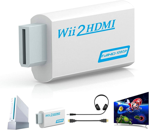 Wii to HDMI Converter Adapter with Hdmi Cable Connect Wii Console to HDMI Displa - Picture 4 of 12