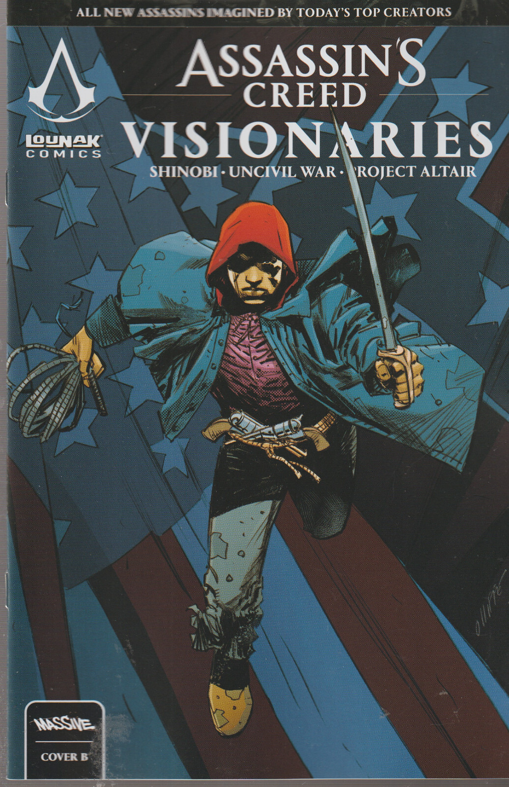 MASSIVE COMICS ASSASSINS CREED VISIONARIES #1B MARCH 2024 1ST PRINT NM