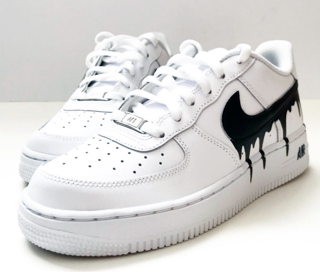 ð Death Drip @CoolOutSessions White Nike Air Force 1 ð | eBay