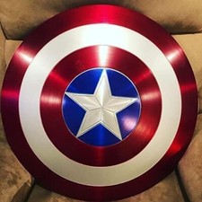 Captain America's Shield Metal 1:1 MCU Captain America Shield Movie Props