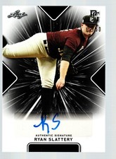 2021 Leaf Perfect Game Showcase Autographs Black #BARS3 Ryan Slattery 11/50