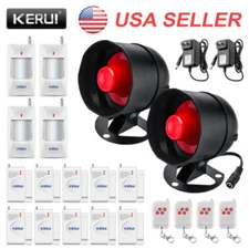 Wireless Home Shop Alarm Security System Alert Garage Burglar Door Sensor Kit US