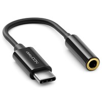 Usb Typ C Auf Zu 3,5Mm Klinke Aux KopfhöRer Adapter Verbinder Kabel Handy Tablet