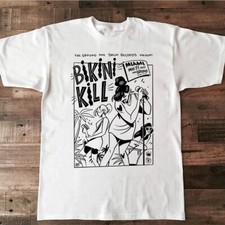 Vtg Bikini Kill North American Tour Cotton White All Size Men Women Shirt CS277