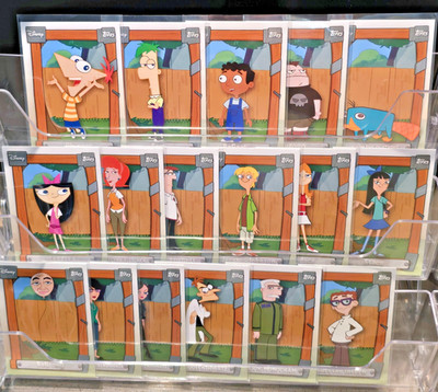 2026 Topps Disney Neon Phineas & Ferb Insert Pick Your Card P&F 1-20