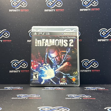 InFamous 2 Sony PlayStation 3 PS3 CIB Complete Refurbished Tested Free Shipping
