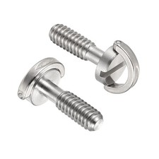 1/4" Male Mounting Screw Adapters Slotted DIY Camera Tripod 0.79" Length , 2Pcs