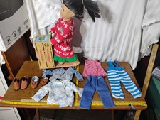 American Girl Doll Toys Scooter Kit Lot Vintage Plus Doll
