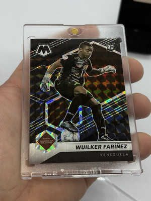 Wuilker Farinez Rookie 1/1 Black 2021 Panini Mosaic World Cup Venezuela Lens SSP
