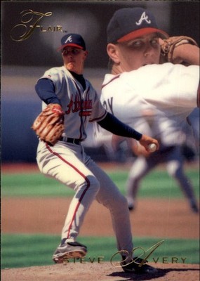 1993 Flair #1 Steve Avery - NM