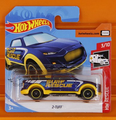 Hot Wheels - 2020 - 2-TUFF - HW Rescue 3/10 - 185/250 *** SURF RESCUE *** PICKUP
