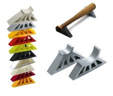 MINI BASEBALL BAT STICK FREESTANDING DISPLAY STAND RACK HOLDER HANGER Grey NEW