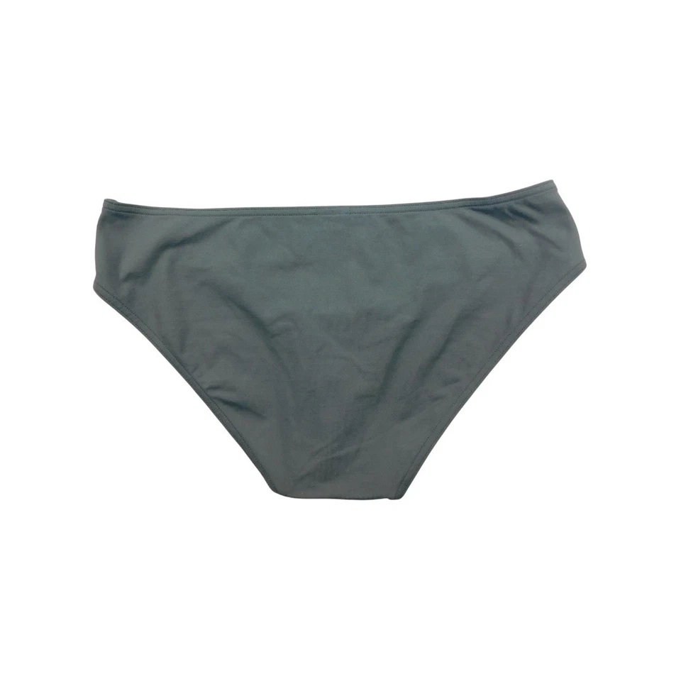 Conjunto de bikini bandeau sin tirantes verde talla 38 pequeño traje de baño de diseñador ERES Paris Foto 3 de 4