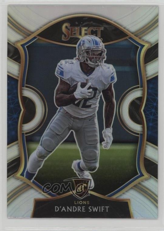 2020 Panini Select Concourse Silver Prizm D'Andre Swift #51 0g1u