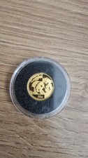2008 Chinese Mint Gold Panda 1/20 .999 AU Gold Coin