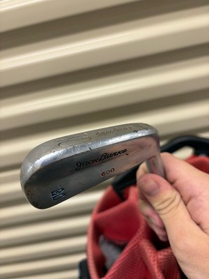 Macgregor Jack Burke 600 10 Iron Putter 34.5  Leather Grip Right Hand