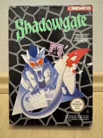 SHADOWGATE Nintendo NES Spiel aus privater Sammlung OVP CiB