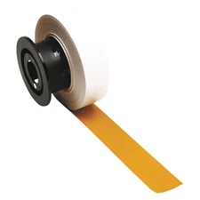 BRADY 120848 Tape,Yellow,110 ft. L,1-1/8 In. W 1AMY1