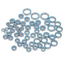 55PCS RC Bearing Kit Steel Deep Groove Ball Bearings Parts For 1/10 RC|