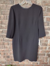 Little Black Dress By Jessica Howard Size 14 Sheath 3/4 Slvs Lined Classic NWT