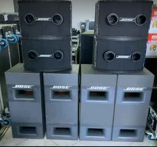 4-Bose 802 speakers,4-Bose 502 b subs and Bose panaray system digital Controller