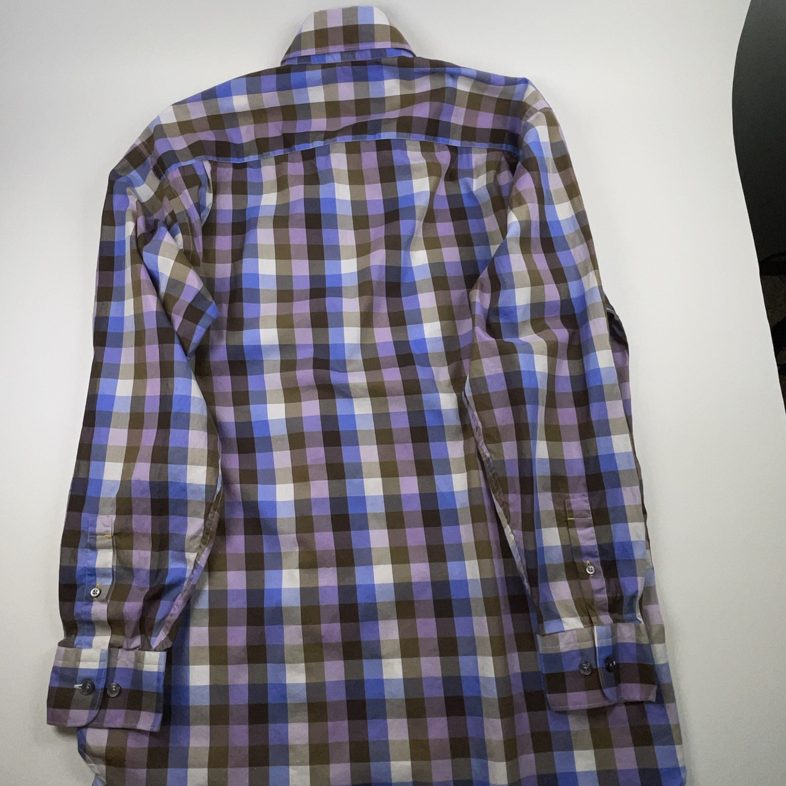 Robert Talbott Classic Sz L Button Front Multicol… - image 18