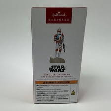 Hallmark Keepsake 2025 Execute Order 66 Ornament Star Wars Light and Sound